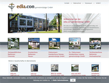 Tablet Screenshot of ediacon.de
